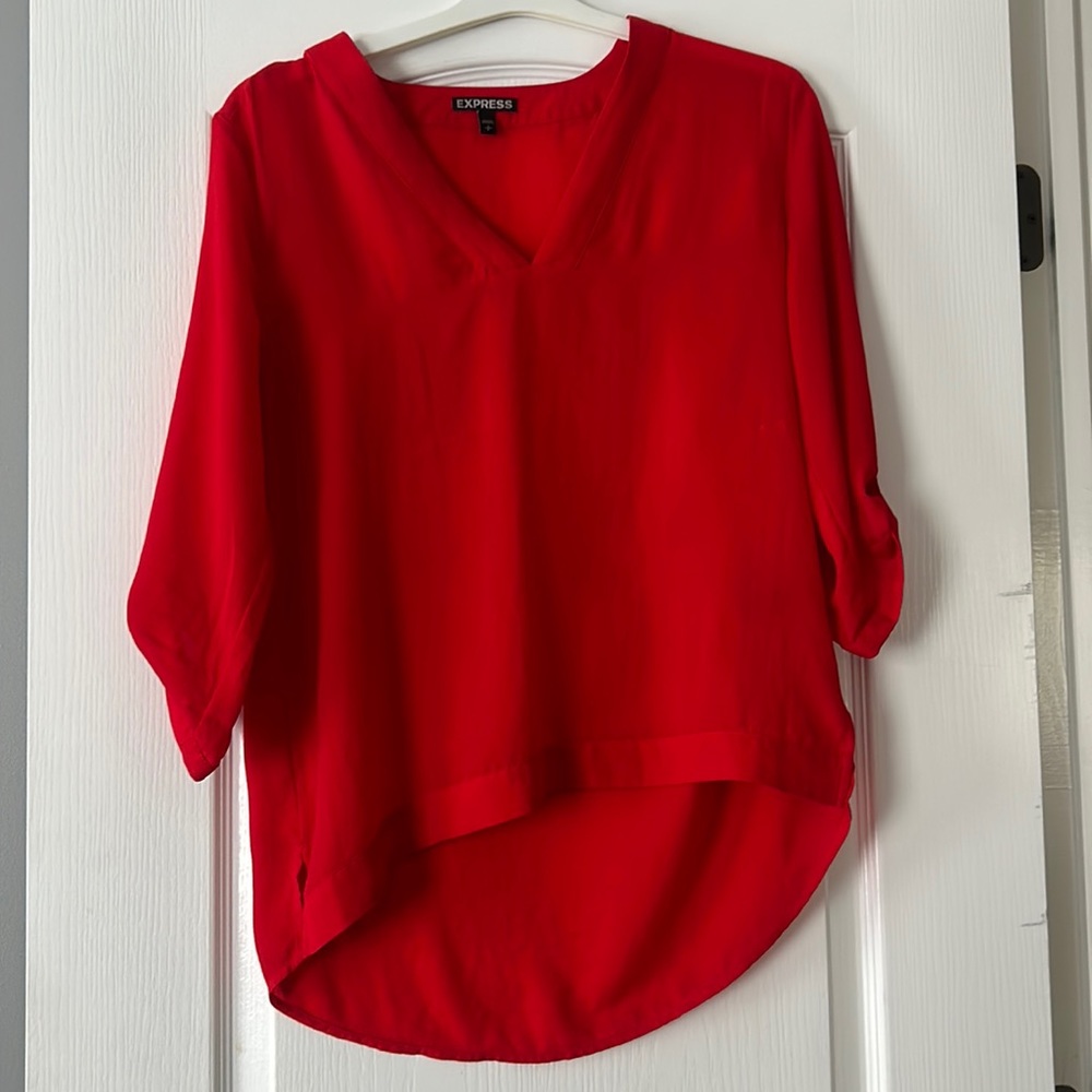 Red Quarter Sleeve